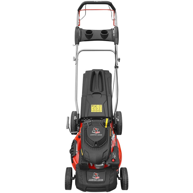 Masina gazon Media Line MG 48 S motor 4.1 CP latime lucru 46 cm autopropulsata volum cos 55 l