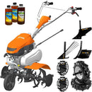 Motosapa STIHL MH 600 6CP 78cm 60kg roti cauciuc roti metal plug arat rarita reglabila plug cartofi uleiuri