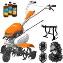 Motosapa STIHL MH 600 6CP 78cm 60kg roti cauciuc roti metal cultivator uleiuri