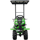 Minitractor RDB BD192E hidraulic 4x4 motor 11CP diesel 3+1 viteze latime lucru 135 cm 4 freze roti 19x7.00-8" semicabina