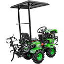 Minitractor RDB BD192E hidraulic 4x4 motor 11CP diesel 3+1 viteze latime lucru 135 cm 4 freze roti 19x7.00-8" semicabina