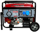 Generator curent Media Line MLG 9000E/2 putere maxima 8 KVA monofazat 230V rezervor 25 L AVR pornire electrica roti transport