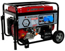 Generator curent Media Line MLG 9000E/2 putere maxima 8 KVA monofazat 230V rezervor 25 L AVR pornire electrica roti transport