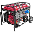 Generator curent Media Line MLG 9000E/2 +ATS putere maxima 8 KVA monofazat rezervor 25 L pornire electrica + kit evacuare esapament 3m