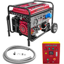 Generator curent Media Line MLG 9000E/2 +ATS putere maxima 8 KVA monofazat rezervor 25 L pornire electrica + kit evacuare esapament 3m