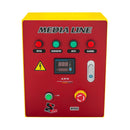 Generator curent Media Line MLG 9000E/2 +ATS putere maxima 8 KVA monofazat rezervor 25 L pornire electrica + kit evacuare esapament 3m