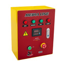 Generator curent Media Line MLG 9000E/2 +ATS putere maxima 8 KVA monofazat rezervor 25 L pornire electrica + kit evacuare esapament 3m
