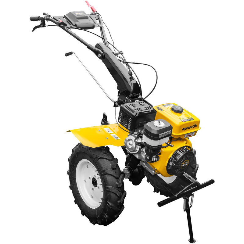 Motocultor AgroPro HS 1100D motor 16 CP benzina EURO V 2+1 viteze latime lucru 135 cm freze 2+1+1 roti 5.00-12 5l ulei