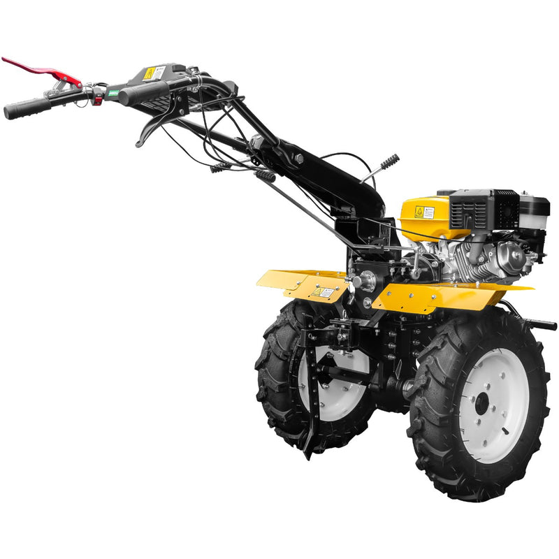 Motocultor AgroPro HS 1100D motor 16 CP benzina EURO V 2+1 viteze latime lucru 135 cm freze 2+1+1 roti 5.00-12 5l ulei