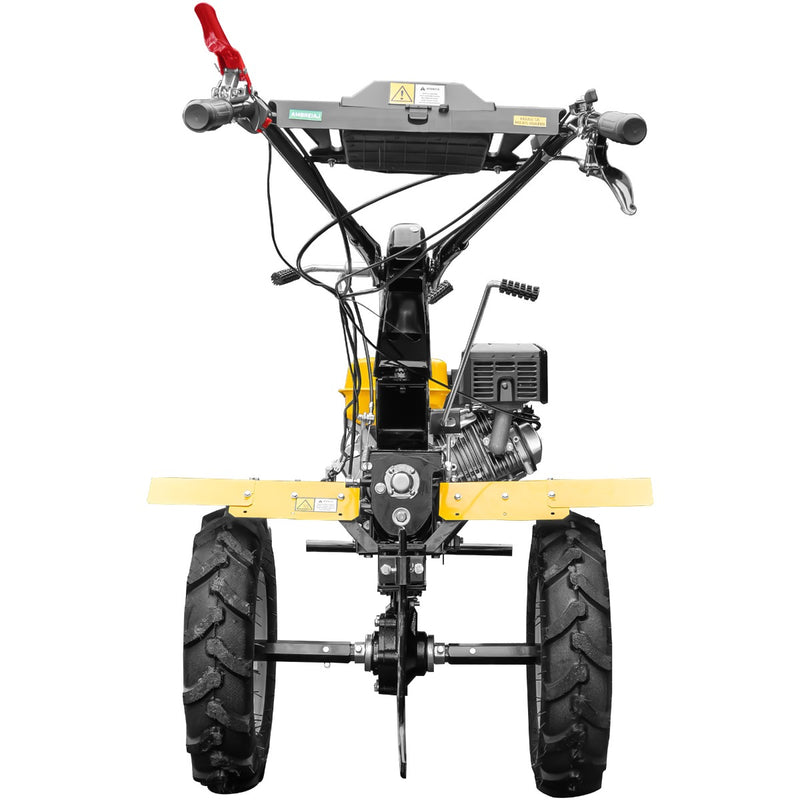 Motocultor AgroPro HS 1100D motor 16 CP benzina EURO V 2+1 viteze latime lucru 135 cm freze 2+1+1 roti 5.00-12 5l ulei