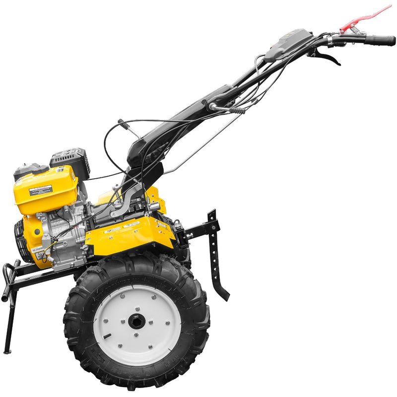 Motocultor AgroPro HS 1100D motor 16 CP benzina EURO V 2+1 viteze latime lucru 135 cm freze 2+1+1 roti 5.00-12 5l ulei