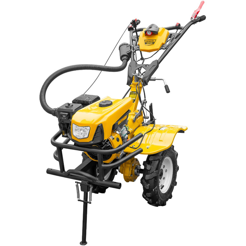 Motocultor AgroPro HS 950 motor 7 CP 2+1 viteze latime lucru 65-95 cm freze roti cauciuc 4.00x8 tahometru filtru aer umed/uscat