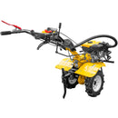 Motocultor AgroPro HS 950 motor 7 CP 2+1 viteze latime lucru 65-95 cm freze roti cauciuc 4.00x8 tahometru filtru aer umed/uscat remorca 3l ulei