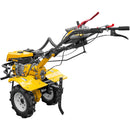 Motocultor AgroPro HS 950 motor 7 CP 2+1 viteze latime lucru 65-95 cm freze roti cauciuc 4.00x8 tahometru filtru aer umed/uscat roti metal plug arat rarita reglabila plug cartofi cultivator plug reversibil 3l ulei