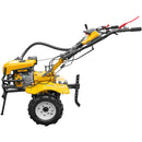 Motocultor AgroPro HS 950 motor 7 CP 2+1 viteze latime lucru 65-95 cm freze roti cauciuc 4.00x8 tahometru filtru aer umed/uscat roti metal plug arat rarita reglabila plug cartofi cultivator 3l ulei