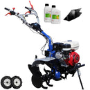Motocultor AGT 9000 PREMIUM motor Honda GX270 9 CP latime lucru 90 cm 2+1 viteze freze rarita fixa roti cauciuc 5.00-12 1.2l ulei
