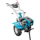 Motocultor DKD 1000B NEW motor 8 CP benzina 2+1 viteze latime lucru 105 cm freze roti cauciuc 5.00-8" capota cu far ghidon reglabil inaltime roti metal plug arat rarita reglabila plug cartofi 3l ulei