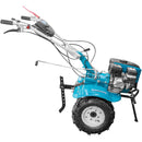 Motocultor DKD 1000B NEW motor 8 CP benzina 2+1 viteze latime lucru 105 cm freze roti cauciuc 5.00-8" capota cu far ghidon reglabil inaltime