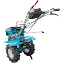Motocultor DKD 1000B NEW motor 8 CP benzina 2+1 viteze latime lucru 105 cm freze roti cauciuc 5.00-8" capota cu far ghidon reglabil inaltime roti metal plug arat rarita reglabila 3l ulei