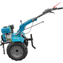 Motocultor DKD 1010D motor 16 CP benzina 2+1 viteze latime lucru 80-110 cm freze roti cauciuc 5.00x12" remorca 5l ulei