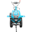 Motocultor profesional DKD HS 1100D motor 16 CP latime lucru 90-120 cm capota cu far freze roti cauciuc