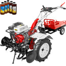 Motocultor Media Line 9500/5 CF motor 10 CP latime lucru 90 cm freze roti cauciuc 500x12 rarita fixa remorca 5l ulei