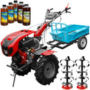 Motocultor Weima WM1100BE-6 motor 10 CP diesel 6 viteze latime lucru 135 cm pornire electrica reductor usor/greu remorca 5l ulei AgroPro