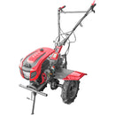 Motocultor Weima WM1100C-6 motor WM230F 7.5 CP 6 viteze latime lucru 110 cm freze roti cauciuc reductor usor/greu capota cu far roti metal cultivator plug reversibil 3l ulei