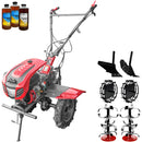 Motocultor Weima WM1100C-6 motor WM230F 7.5 CP 6 viteze latime lucru 110 cm freze roti cauciuc reductor usor/greu capota cu far roti metal plug arat plug reversibil 3l ulei