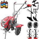 Motocultor Weima WM1100C-6 motor WM230F 7.5 CP 6 viteze latime lucru 110 cm freze roti cauciuc reductor usor/greu capota cu far roti metal plug arat plug reversibil plug cartofi cultivator plug reversibil remorca 3l ulei