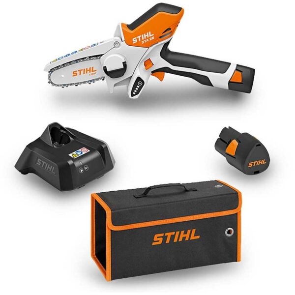 Fierastrau STIHL cu acumulator GTA 26 lama 10cm cu acumulator si incarcator inclus