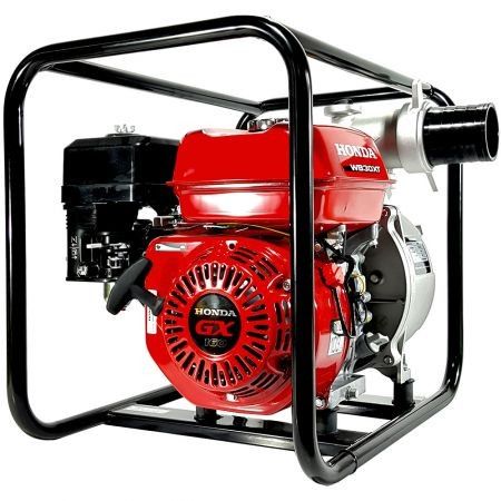 Motopompa apa curata si semimurdara Honda WB30XT3 DRX 3" motor 4.9 CP 163 cmc 4 timpi debit 66 mc/h refulare 23 m absorbtie 7.5 m