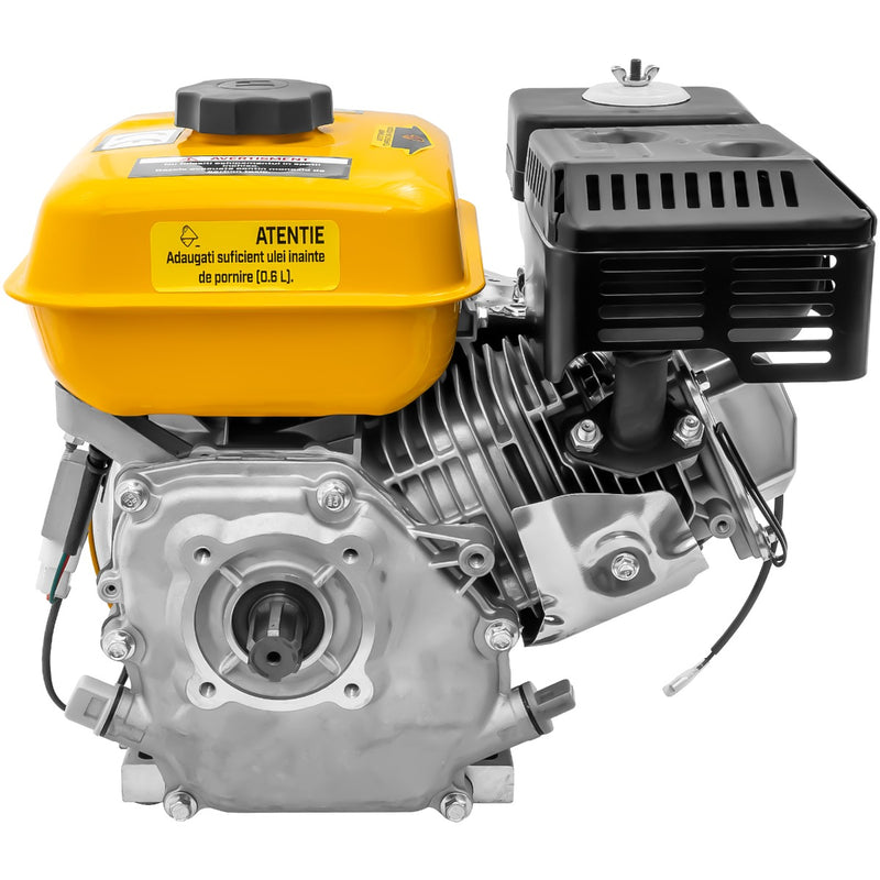 Motor AgroPro 170F cu caneluri 8 CP benzina 212 cc 3.6 L diametru ax 25 mm bobina far