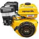 Motor AgroPro 190F cu caneluri 16 CP benzina 420 cc 6.5 L diametru ax 25 mm