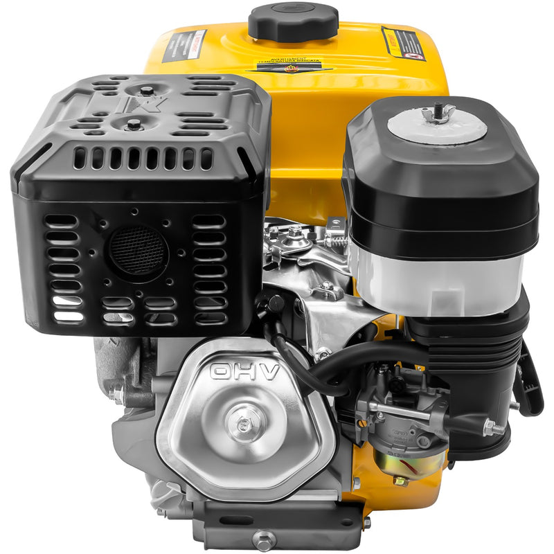 Motor AgroPro 190F cu caneluri 16 CP benzina 420 cc 6.5 L diametru ax 25 mm bobina far