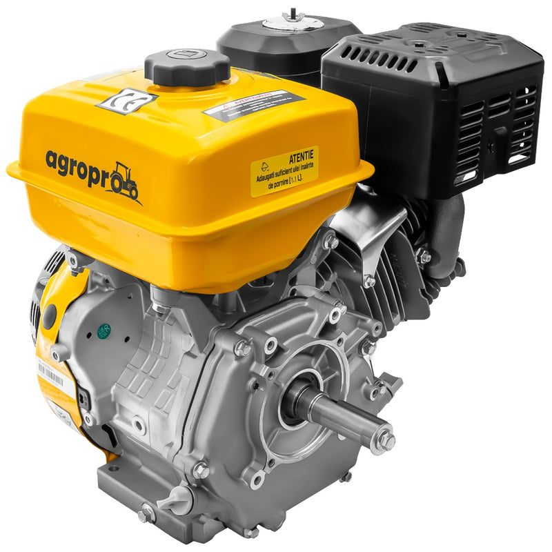 Motor AgroPro 190F cu ax pana 16 CP benzina 420 cc 6.5 L diametru ax 25.4 mm