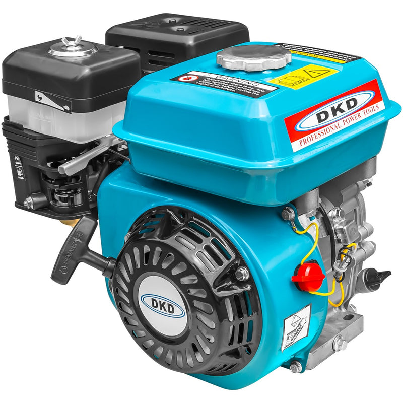 Motor DKD LB 170F cu ax pana 7CP benzina 208cc 3.6L diametru ax 20mm