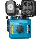 Motor DKD HS 190F C cu caneluri 16CP 420cc 6.5L diametru ax 25.4mm bobina incarcare