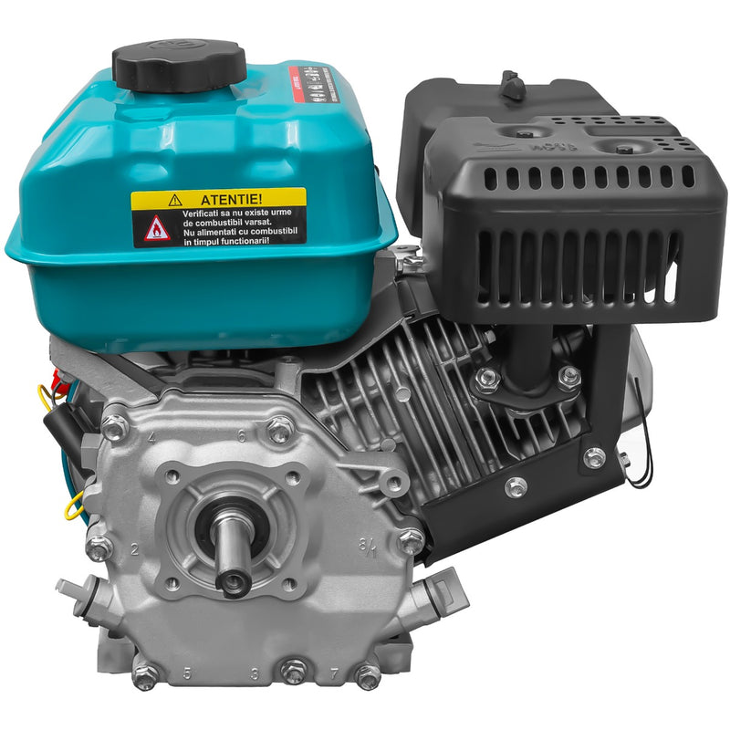 Motor DKD 173F cu ax pana 8CP 240cc 3.6L diametru ax 19.05mm senzor ulei