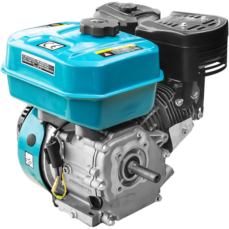 Motor DKD HS 170F cu ax pana 7CP benzina 212cc 3.6L diametru ax 19.05mm fulie dubla inclusa