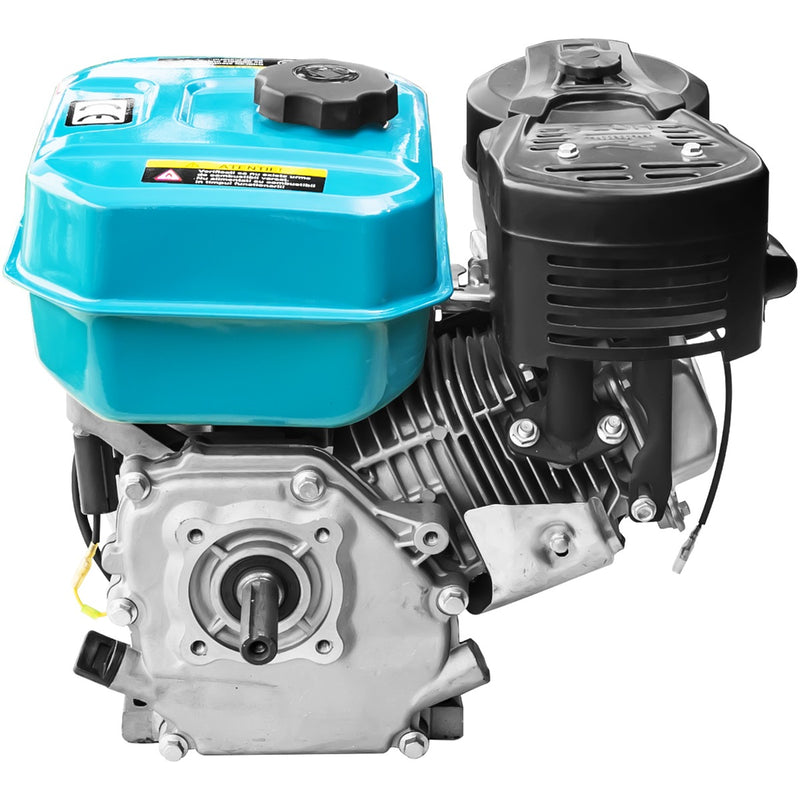 Motor DKD HS 170F cu ax pana 7CP benzina 212cc 3.6L diametru ax 19.05mm fulie dubla inclusa