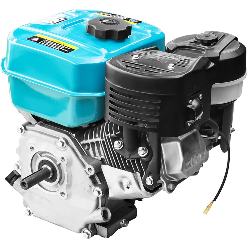 Motor DKD HS 170F cu ax pana 7CP benzina 212cc 3.6L diametru ax 19.05mm fulie dubla inclusa