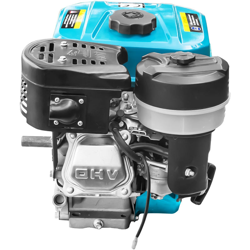 Motor DKD HS 170F cu ax pana 7CP benzina 212cc 3.6L diametru ax 19.05mm fulie dubla inclusa