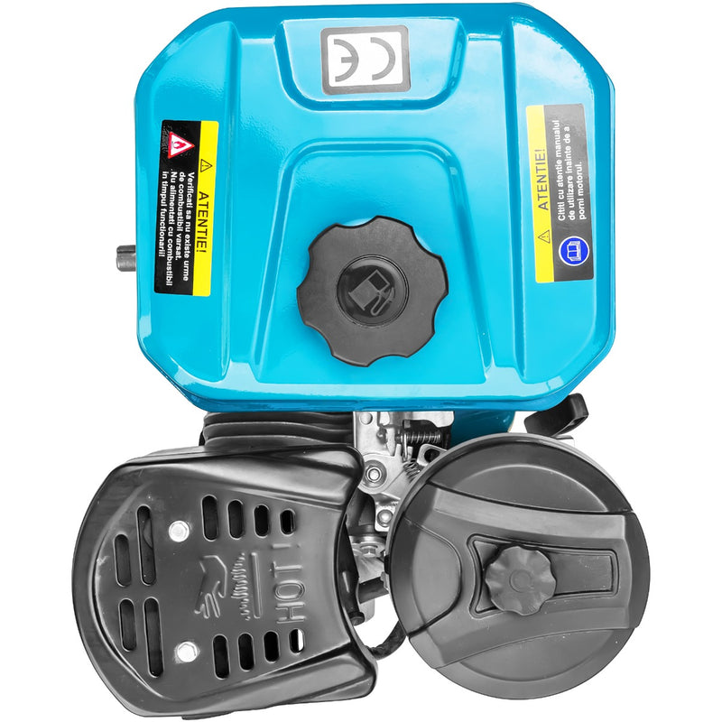 Motor DKD HS 170F cu ax pana 7CP benzina 212cc 3.6L diametru ax 19.05mm fulie dubla inclusa