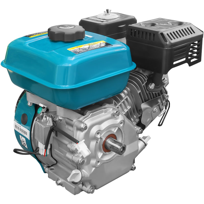 Motor DKD HS 170F C cu caneluri 7CP benzina 212cc 3.6L diametru ax 25mm bobina incarcare