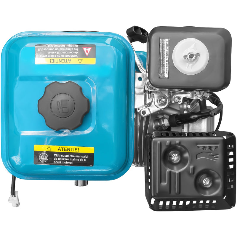 Motor DKD HS 170F C cu caneluri 7CP benzina 212cc 3.6L diametru ax 25mm bobina incarcare