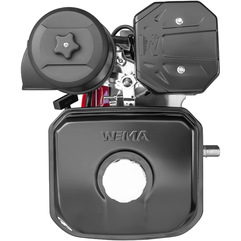 Motor Weima WM177F/P-2 cu ax pana 9CP benzina 270cc 6L diametru ax 25.4 mm senzor ulei