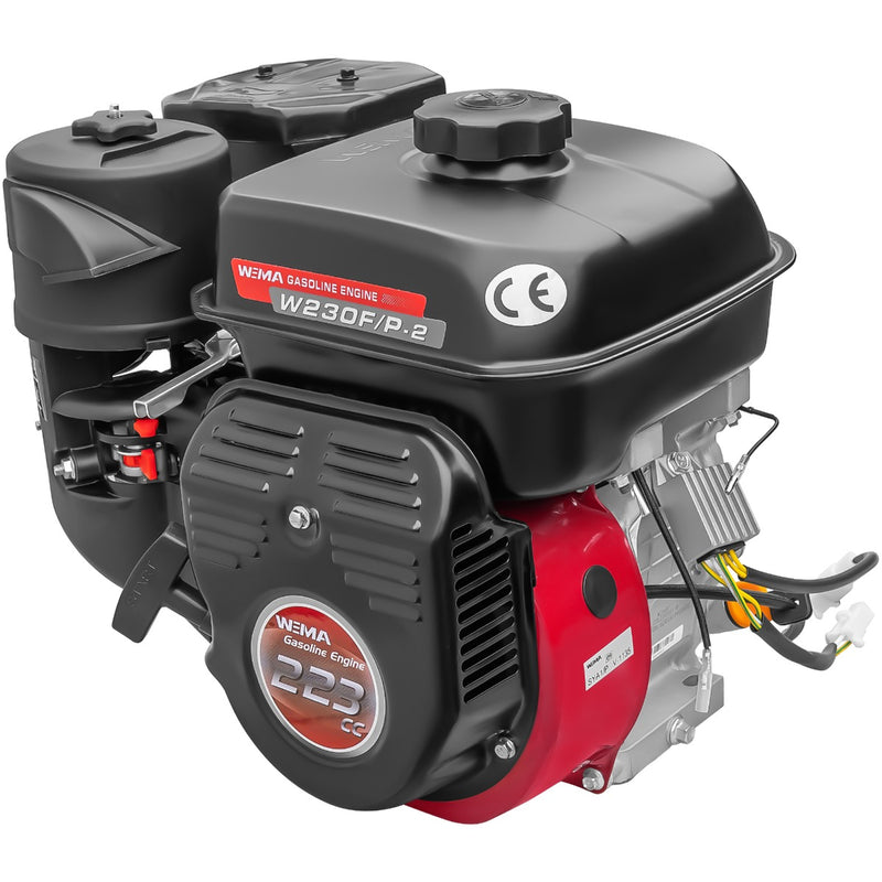 Motor Weima WM230F/P-2 cu caneluri 7.5CP benzina 223cc 3.5L diametru ax 20mm
