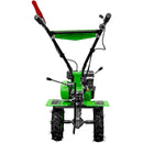 Motosapa RDB MQ168B motor 7 CP benzina 2+1 viteze latime lucru 105 cm freze segmentabile roti cauciuc 4.00x8" roti metal plug arat rarita reglabila plug cartofi cultivator 3l ulei