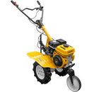 Motosapa AgroPro HS 500 motor 7 CP 2+1 viteze latime lucru 90 cm freze roti cauciuc 4.00x8 roata frontala tahometru roti metal plug arat rarita reglabila plug cartofi 2l ulei